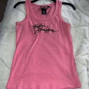pink Harley Davidson tank top